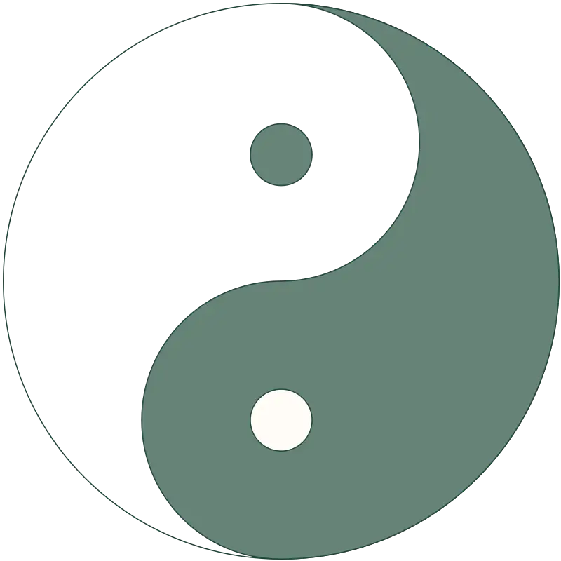 Kinesiologie Zürich Enge | Body, Mind & Soul - Alinda Enzler Yin Yang Symbol Kinesiologie
